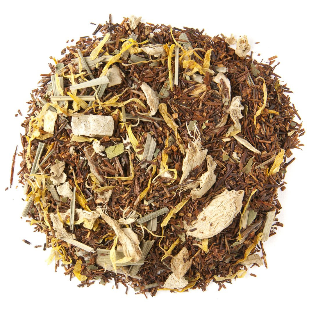 Rooibos citron et gingembre 60g - La maison du bleuet