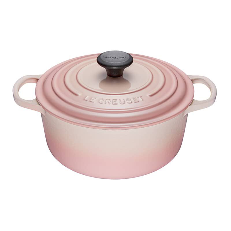 Round Casserole 4.2 L Shell Pink - Le Creuset