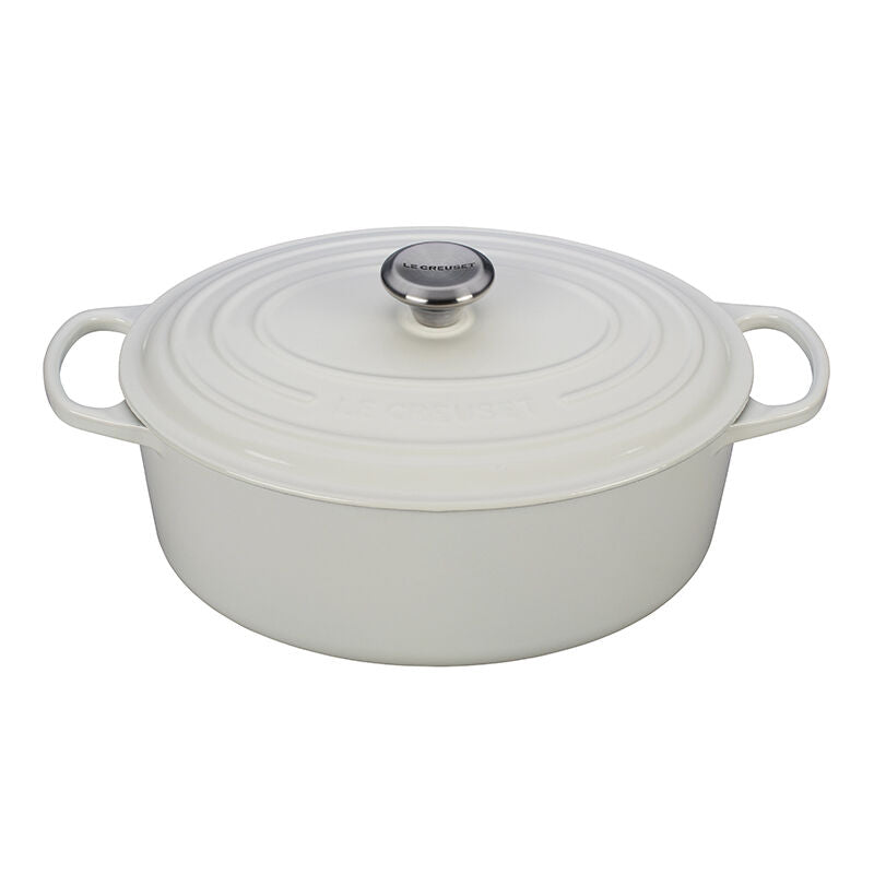 Oval Casserole Dish White 6.3L - Le Creuset