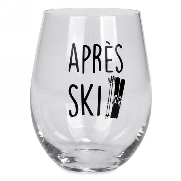 Verre à vin "Après ski"