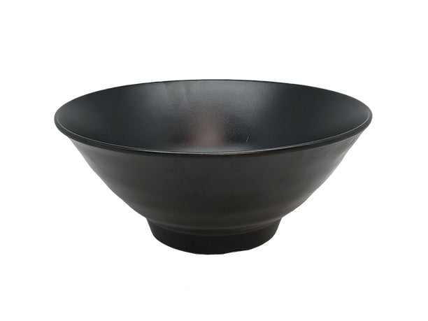 Bol en mélamine noir mat 8 po