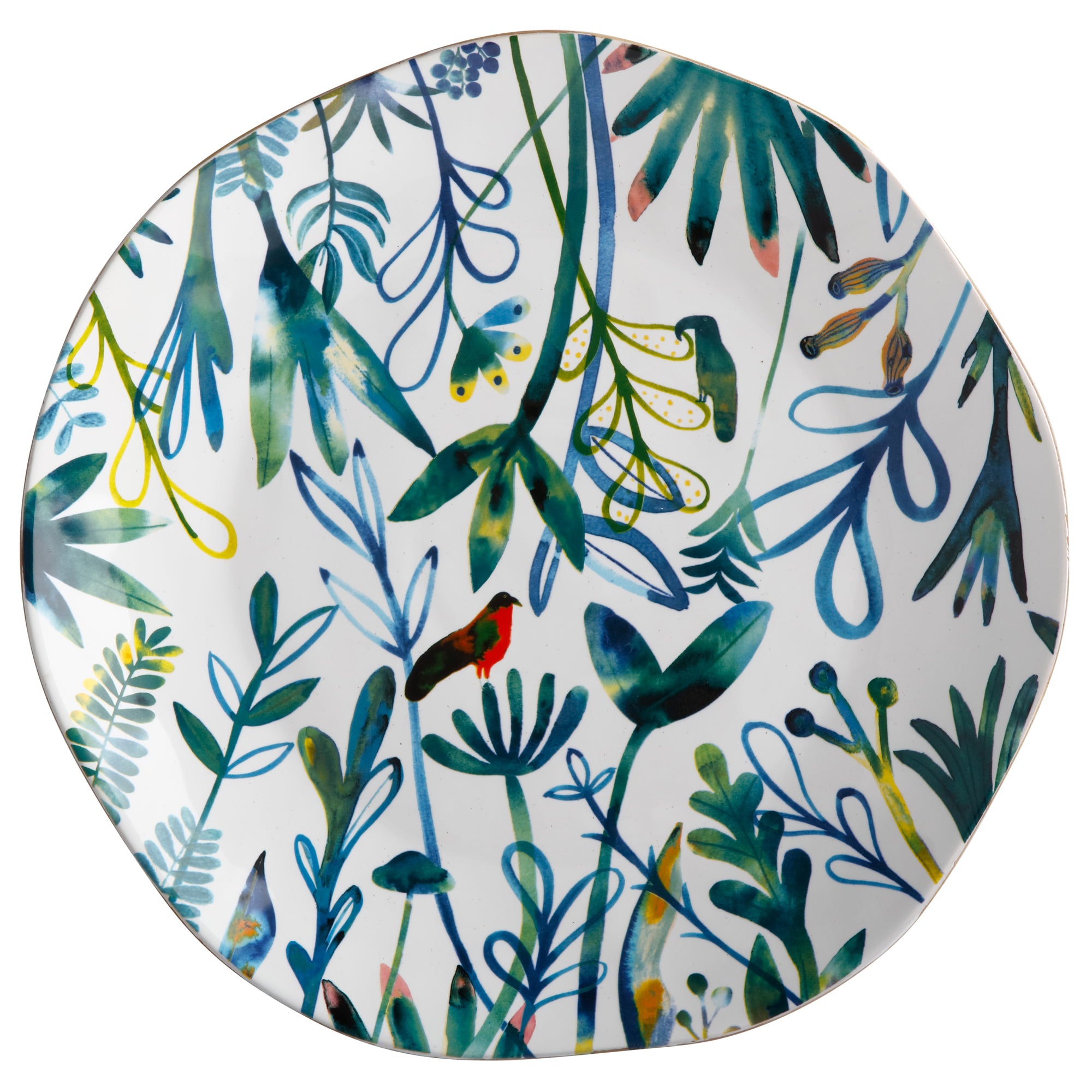 Dusk round plate 30cm