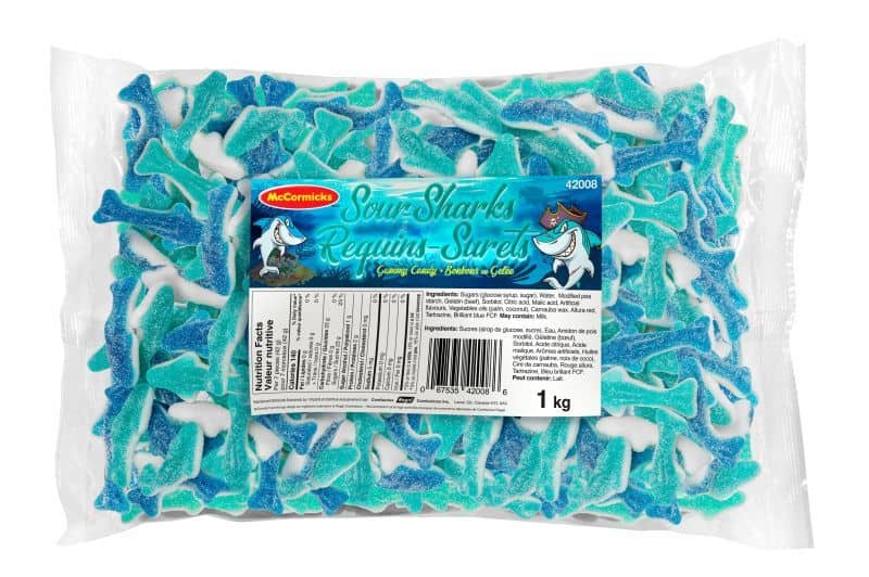 Bonbons surs Requins 1kg