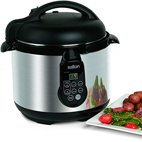 Autocuiseur électrique en acier inoxydable 5 en 1 - Salton
