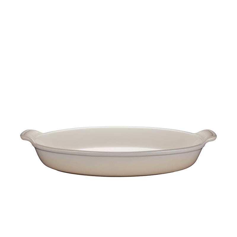 Heritage Meringue Oval Gratin Dish 2.9L - Le Creuset