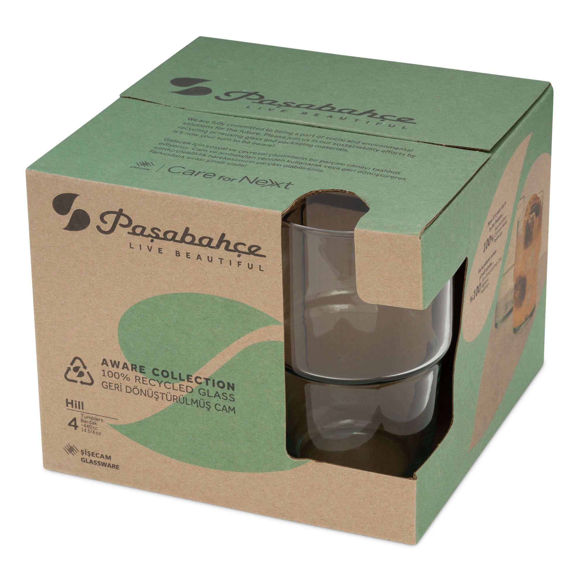 Ensemble de 4 verres Hill cooler