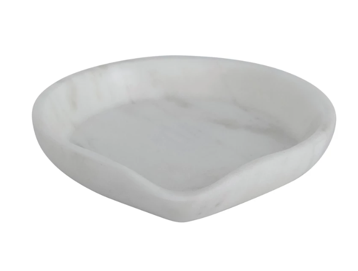 Repose-cuillère en marbre