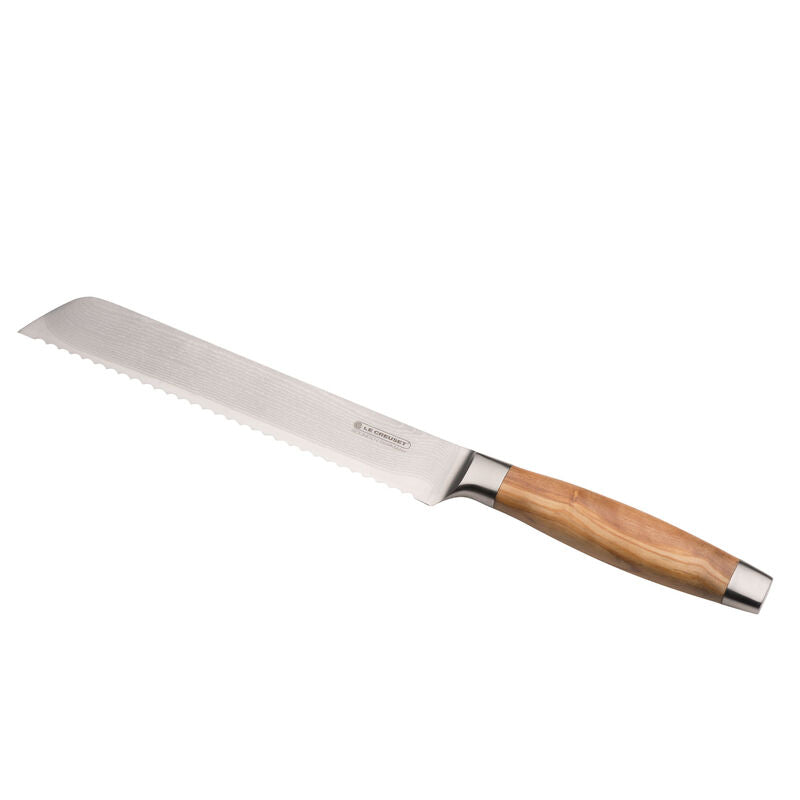 Bread knife with wooden handle 20cm - Le Creuset