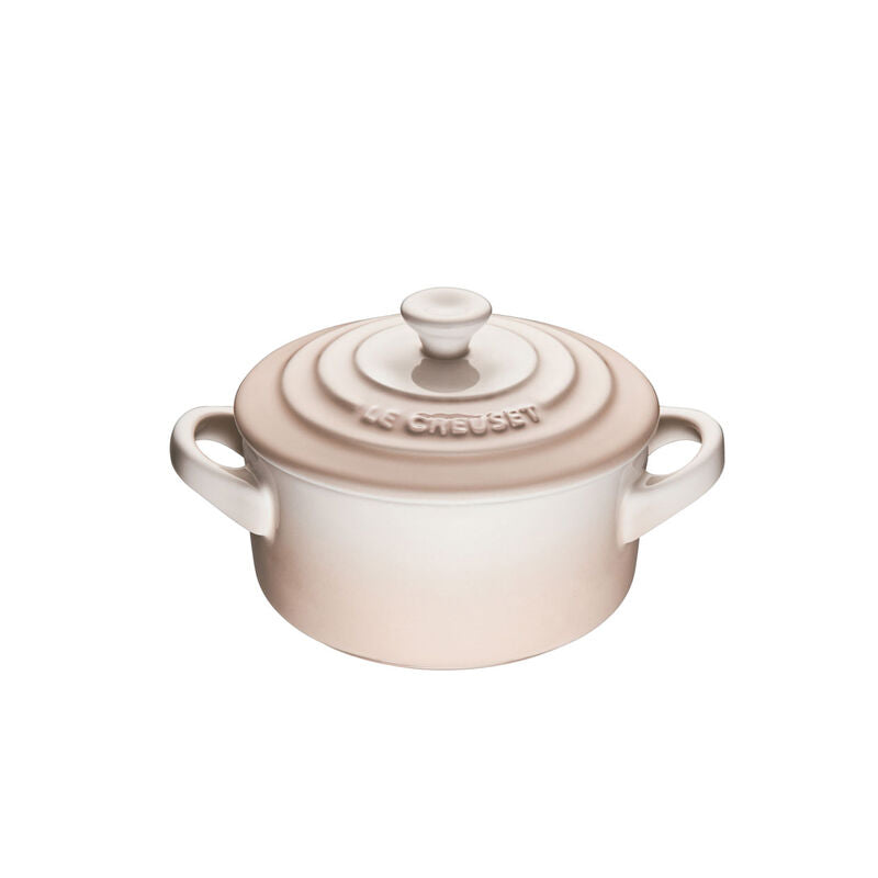 Mini Round Casserole 250ml Meringue - Le Creuset