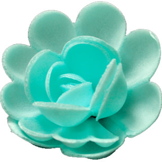 Roses francaises en azyme comestibles Bleu 36 unités