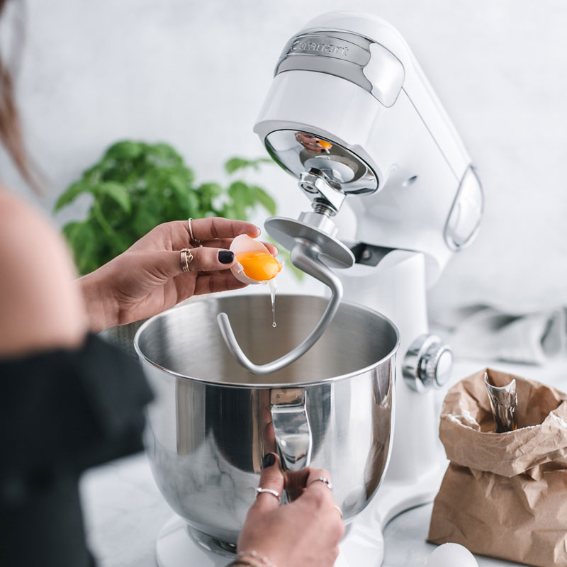 Cuisinart 5.2L White Stand Mixer