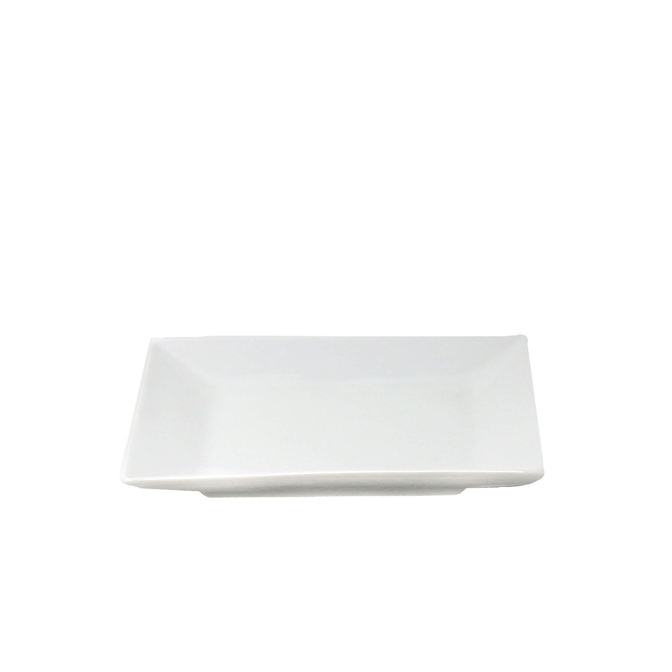 White Square Plate 6.4 in