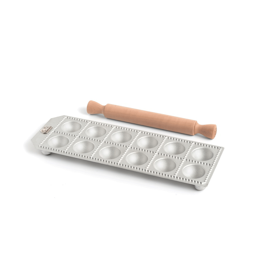 Moule à ravioli rond pour 12