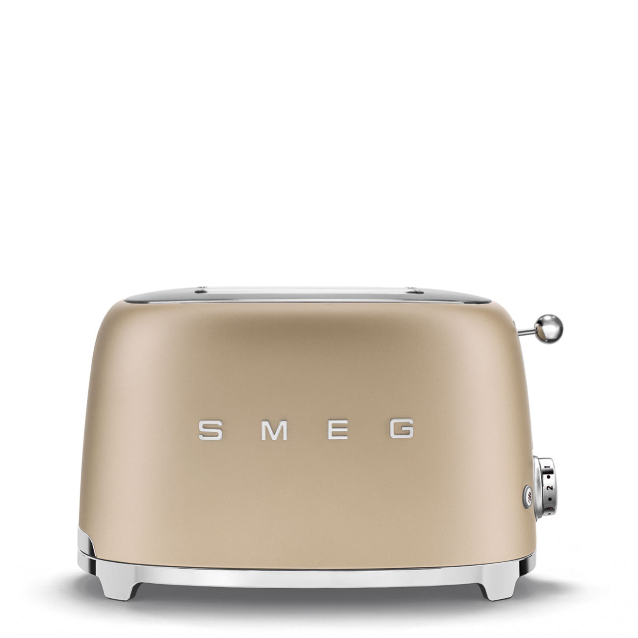 Grille-pain Deluxe 2 tranches Champagne - Smeg