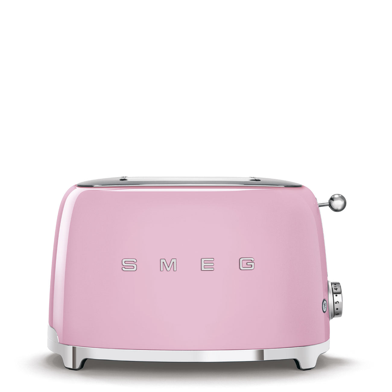 Grille-pain Deluxe 2 tranches Rose - Smeg