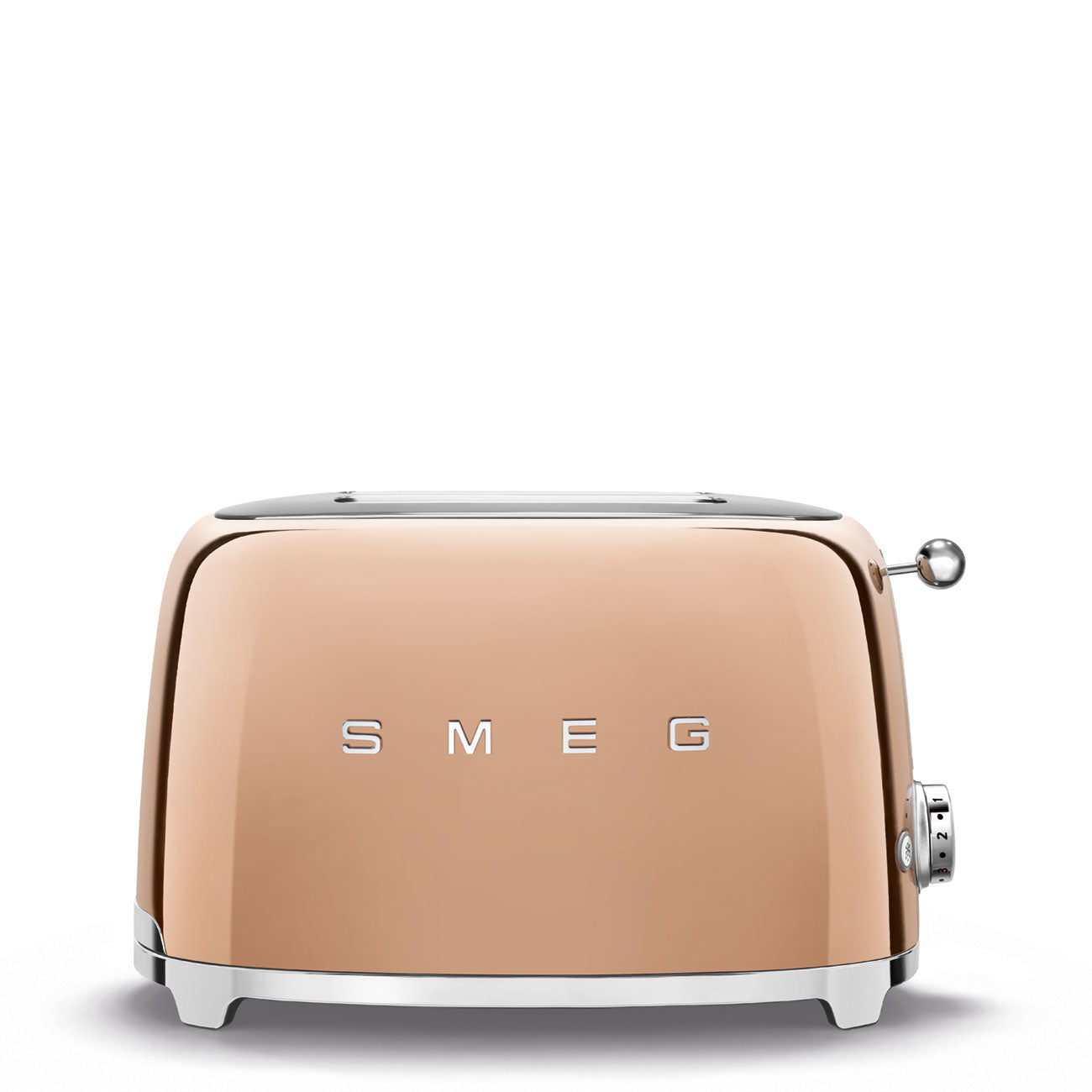 Grille-pain Deluxe 2 tranches Rose Doré - Smeg