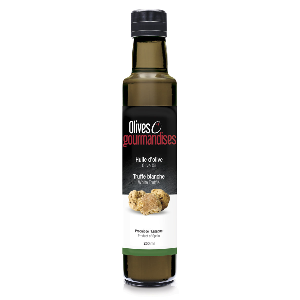 Huile d'olive à la truffe blanche 250ml - Olives & Gourmandises