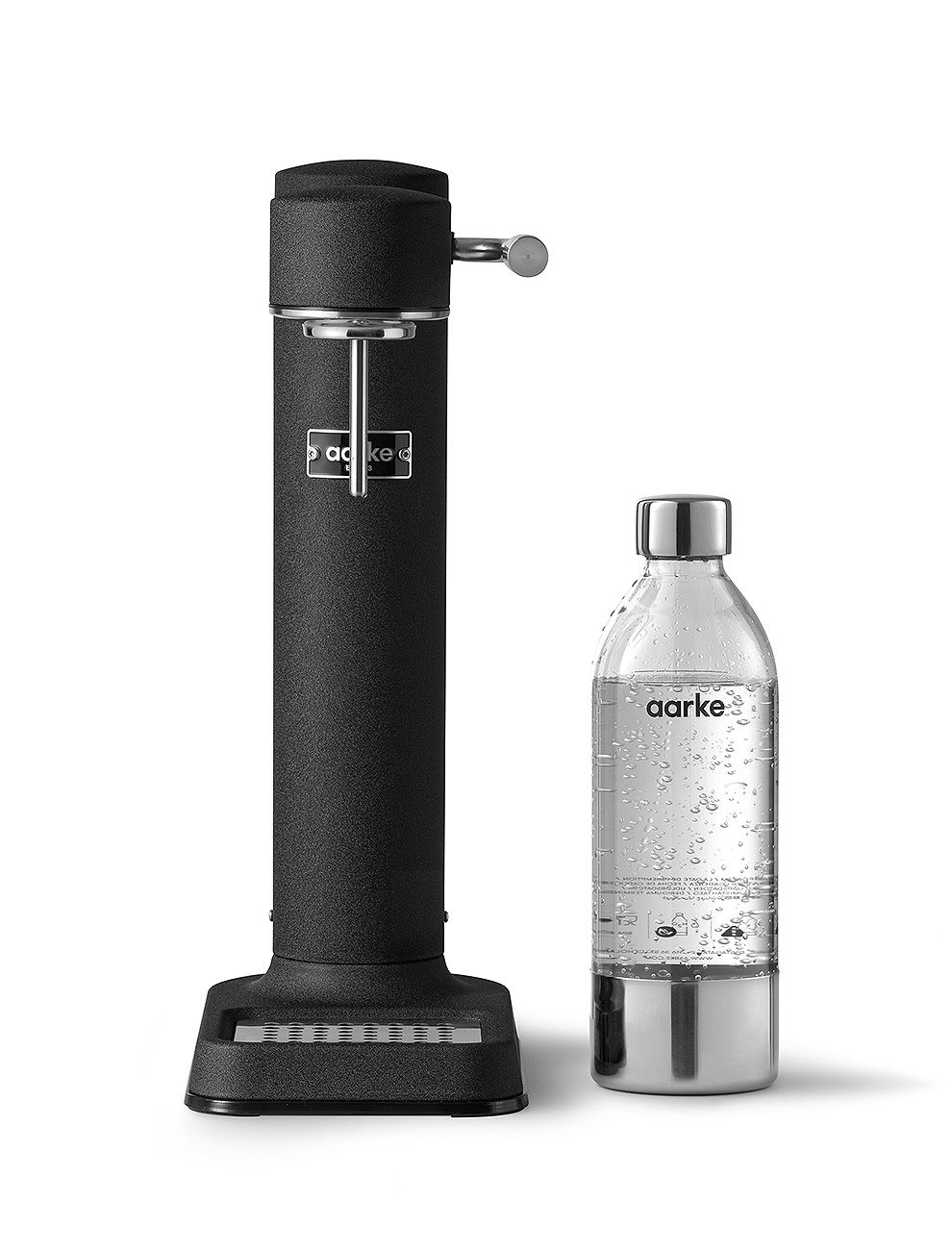 Aarke Machine à soda et eau gazeuse Carbonator II Noir