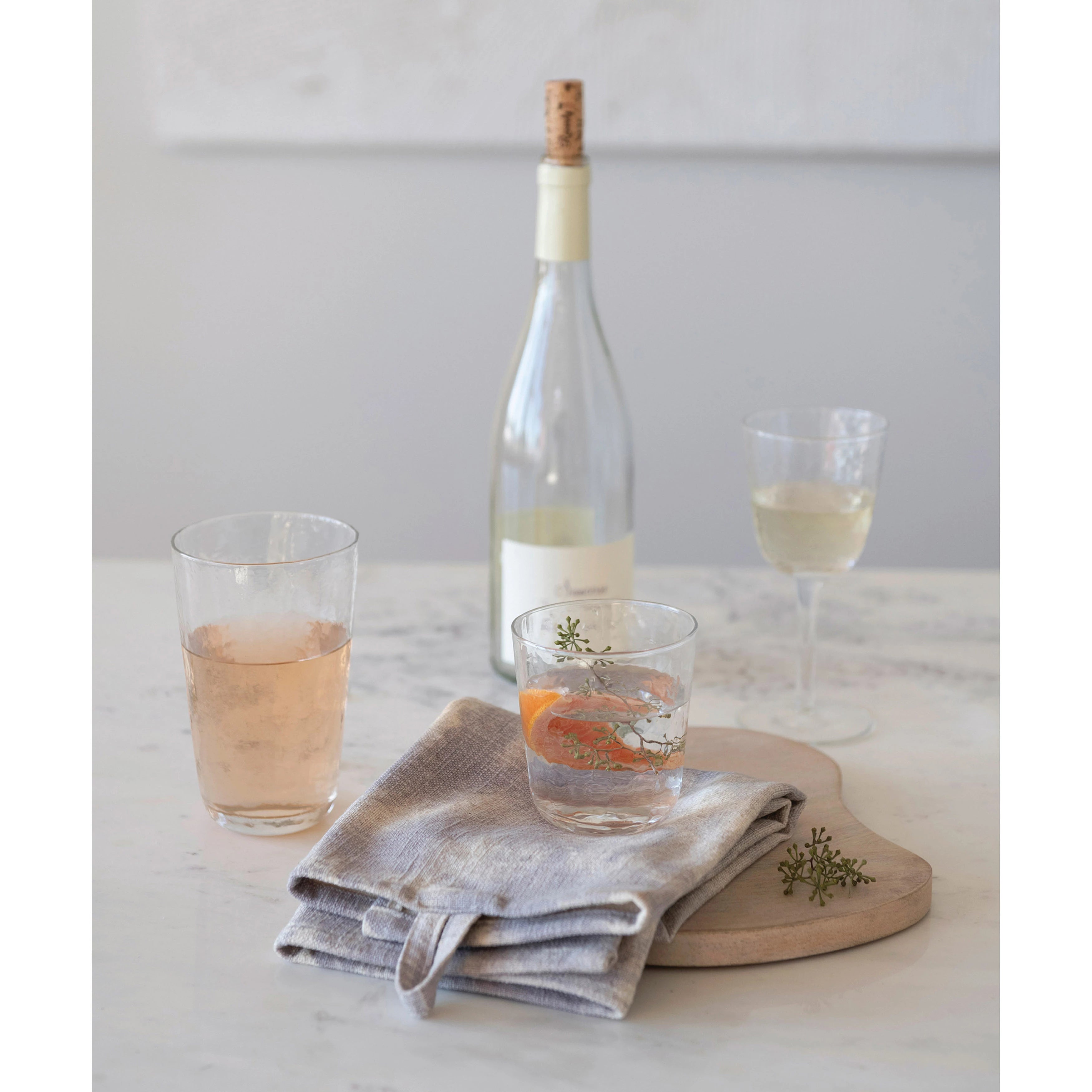 Verre texturé de 8 oz