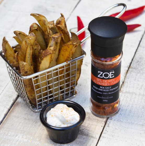 Smoked Paprika Sea Salt 100g - Zoë