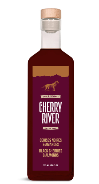 Cherry River Black Cherry &amp; Almond Simple Syrup 375ml
