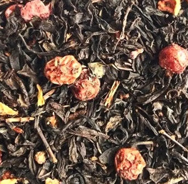 Thé noir biologique Baies fraiches 65g - Espace Thé