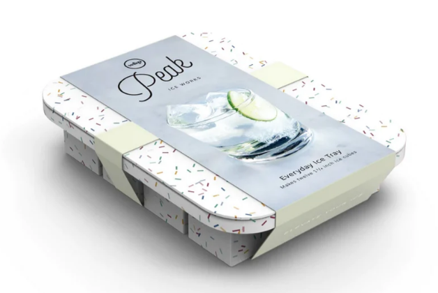 Moule à glaçons Blanc confetti 12 unités