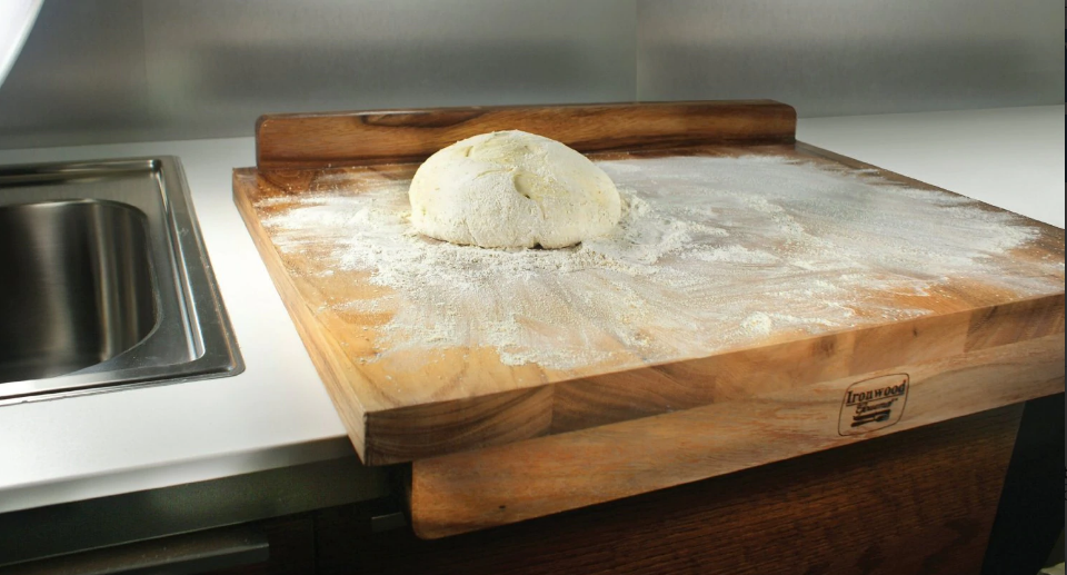 Acacia Wood Countertop Board 23.75 x 17.25 x 1.25 in