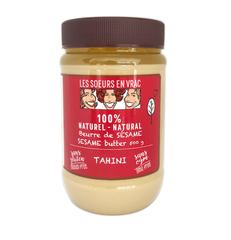 Beurre de sésame 500 g - Les Soeurs en vrac