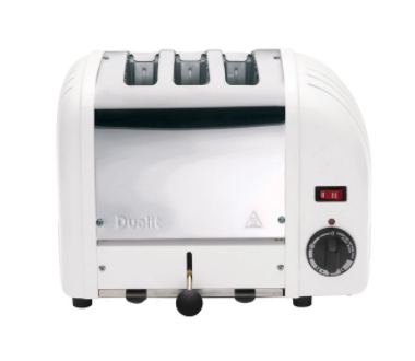 Grille-pain 3 tranches Blanc mat - Dualit
