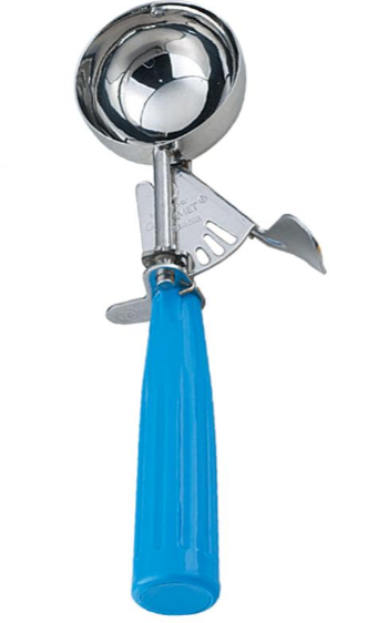 Cuillère à crème glacée 2oz Bleu - Omcan