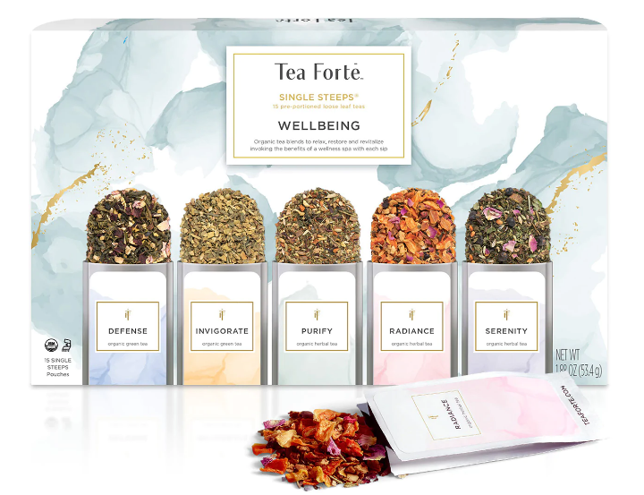 Coffret de thé Découverte Bien-être 15 unités