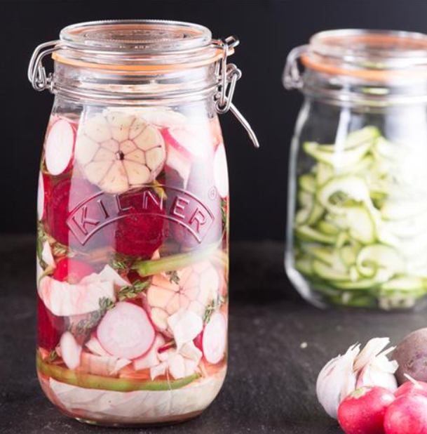 Bocal avec clip 1.5 L