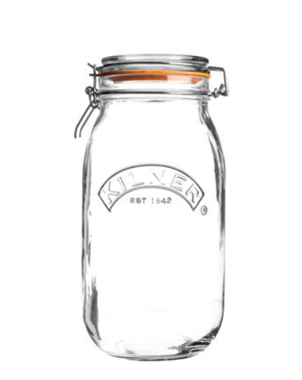 Bocal avec clip 1.5 L