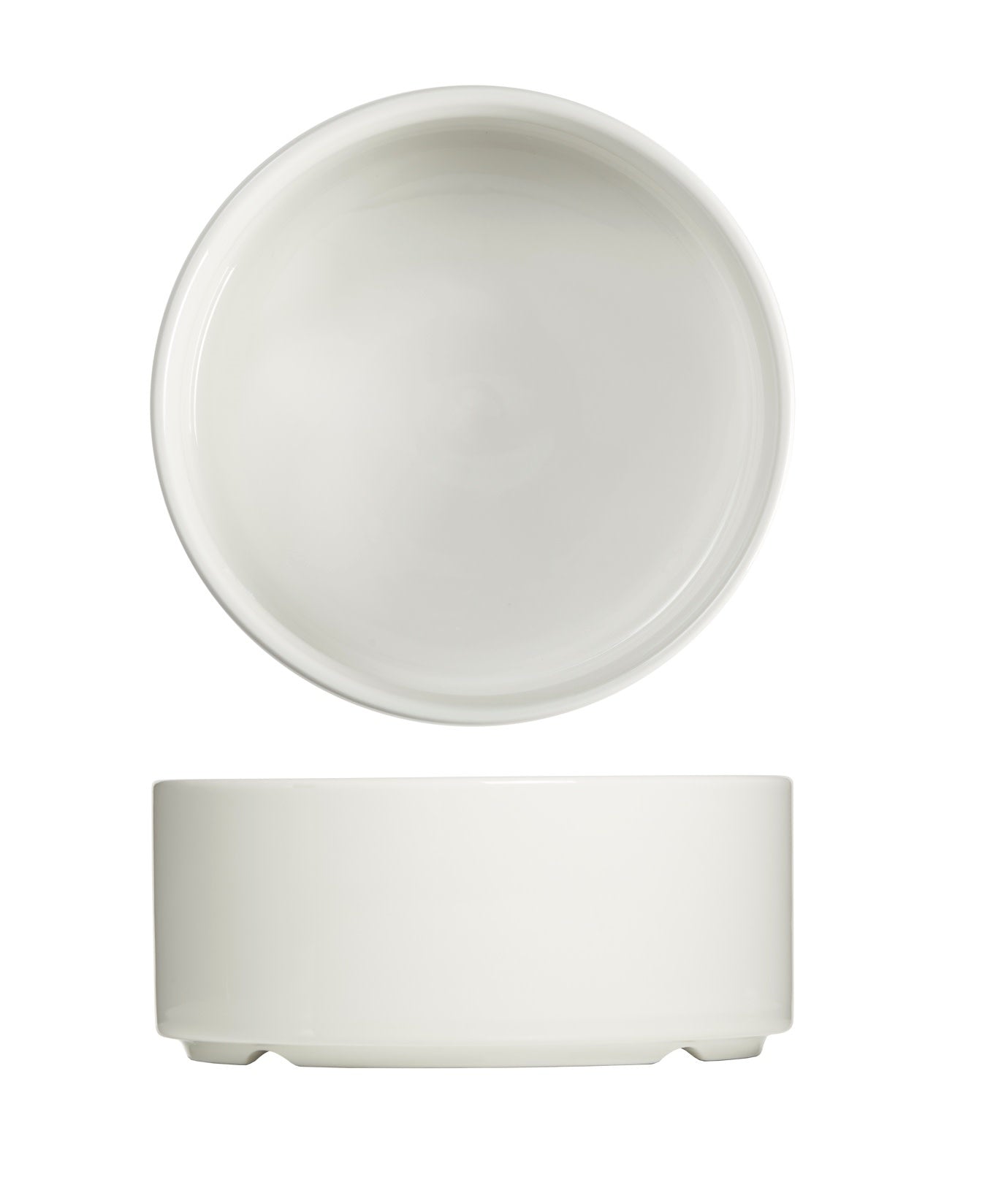 Bol à soupe blanc 15x7cm