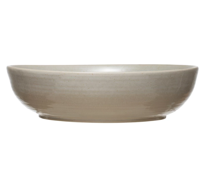 Bol de service en grès