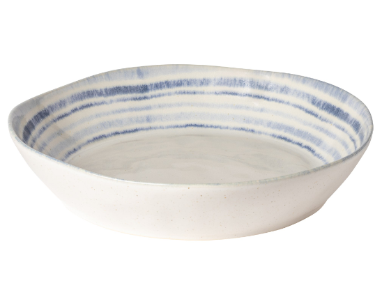 Bol à pâtes en grès Bleu 3.31 L