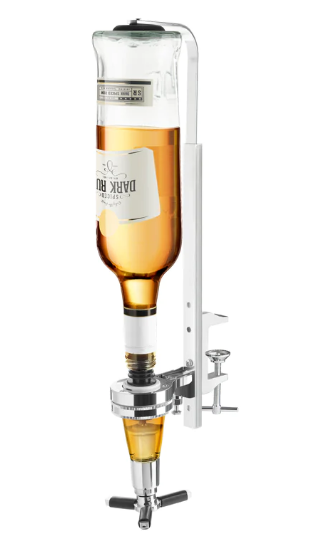 Distributeur mural à led pour bouteille