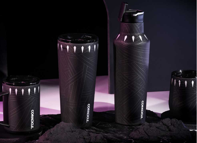 Verre isolant Black Panther 12 oz - Corkcicle