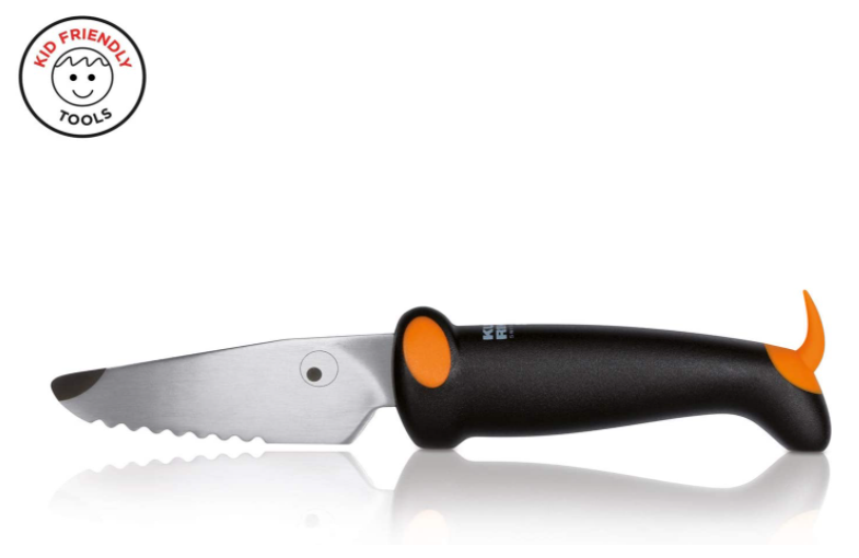 Couteau dentelé pour enfant Chien