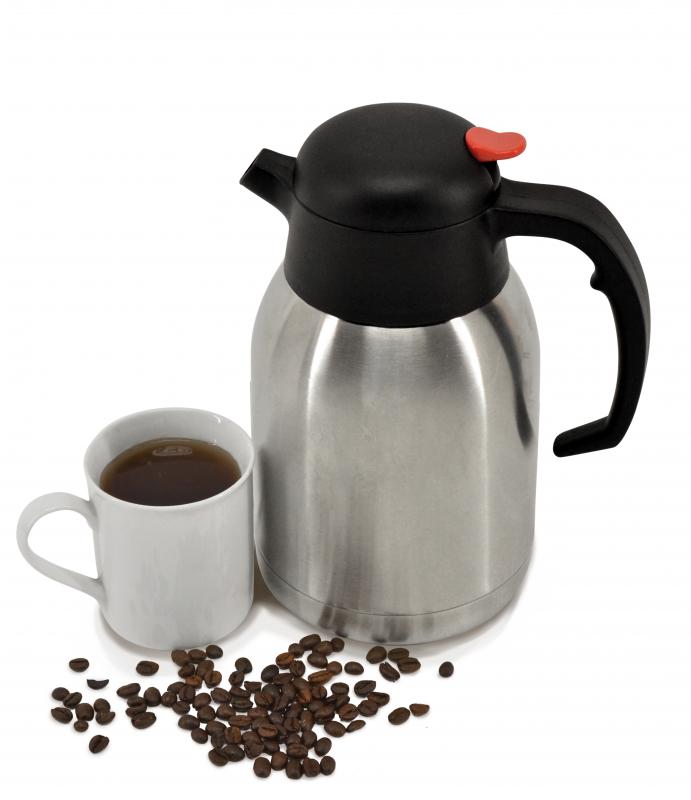 Carafe à café isotherme en acier inoxydable à double paroi 1.5 L - Omcan