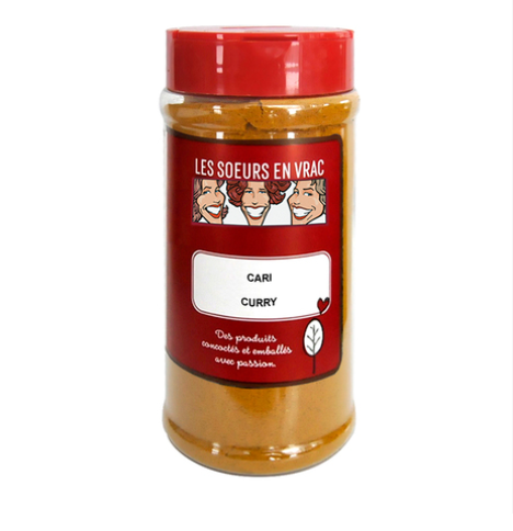 Poudre de cari 210g - Les sœurs en vrac