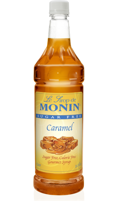 Ensemble de sirops Monin, Vanille & Caramel