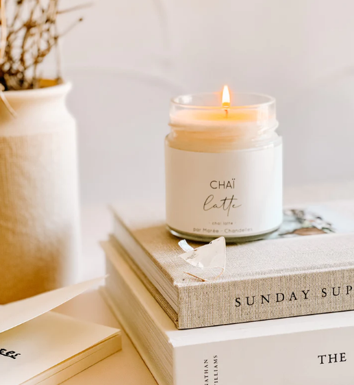 Chai Latte Soy Candle 212 ml - Marée Candles