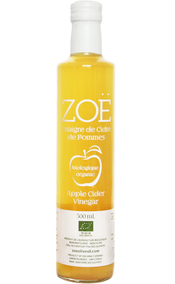 Vinaigre de cidre de pomme 500ml - Zoë