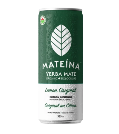 Boisson énergisante Originale au citron 355ml - Mateina