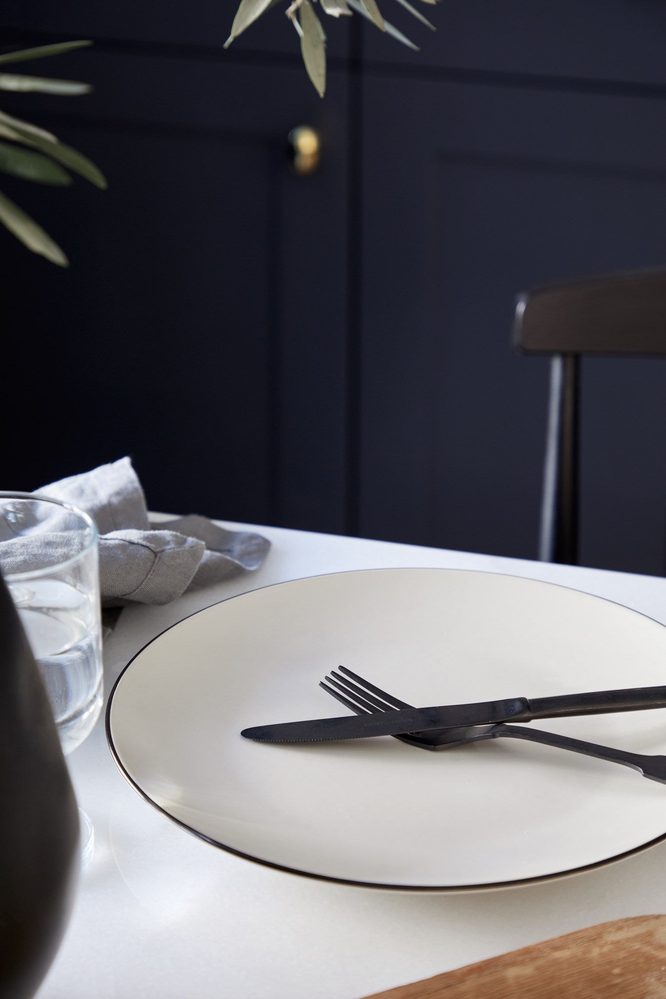 Assiette Augusta Naturel 27cm - Costa Nova