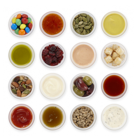 Ensemble de 2 contenants à condiments 50ml - Trudeau