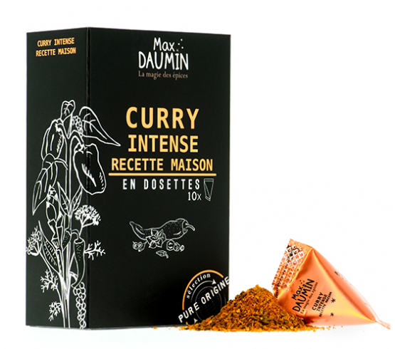 Curry intense Recette maison 10 sachets