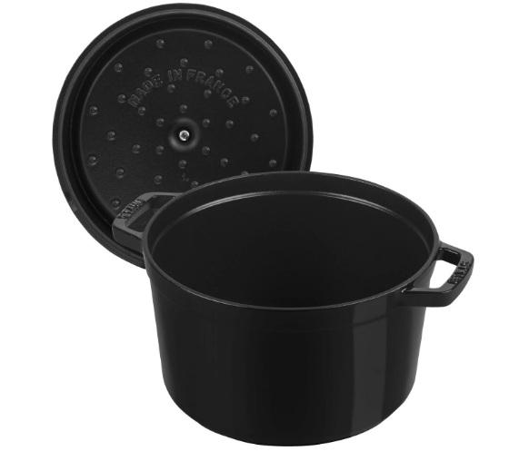 Cocotte ronde en fonte Noir 4.75L - Zwilling